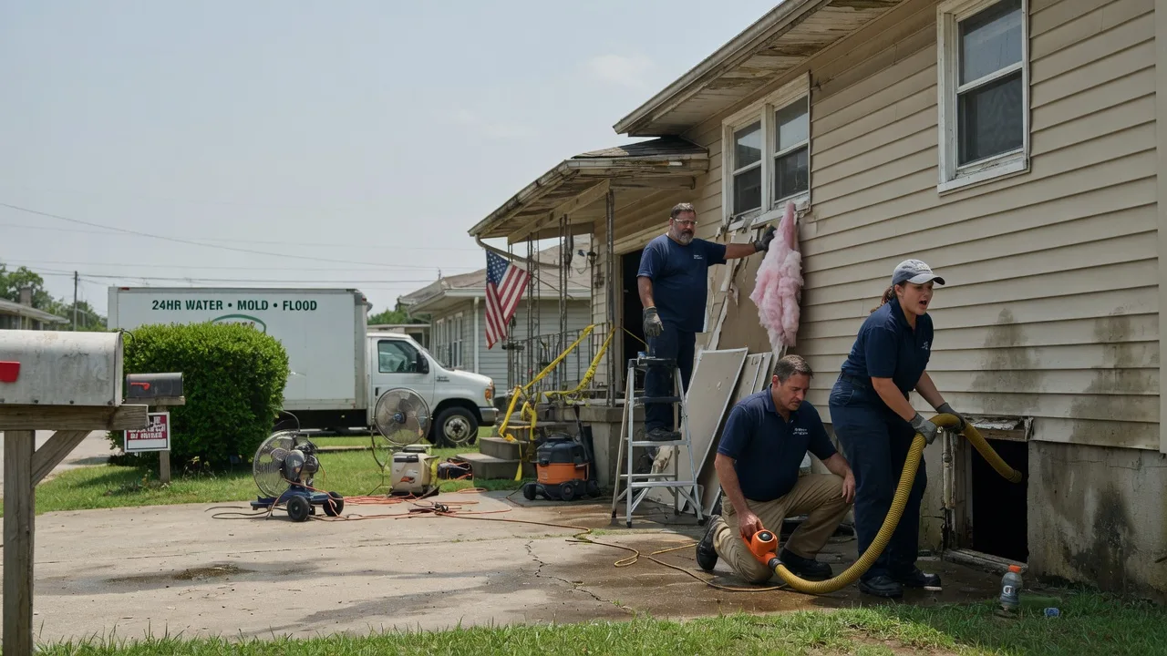 Water Damage Repair in Raymond, KS near me